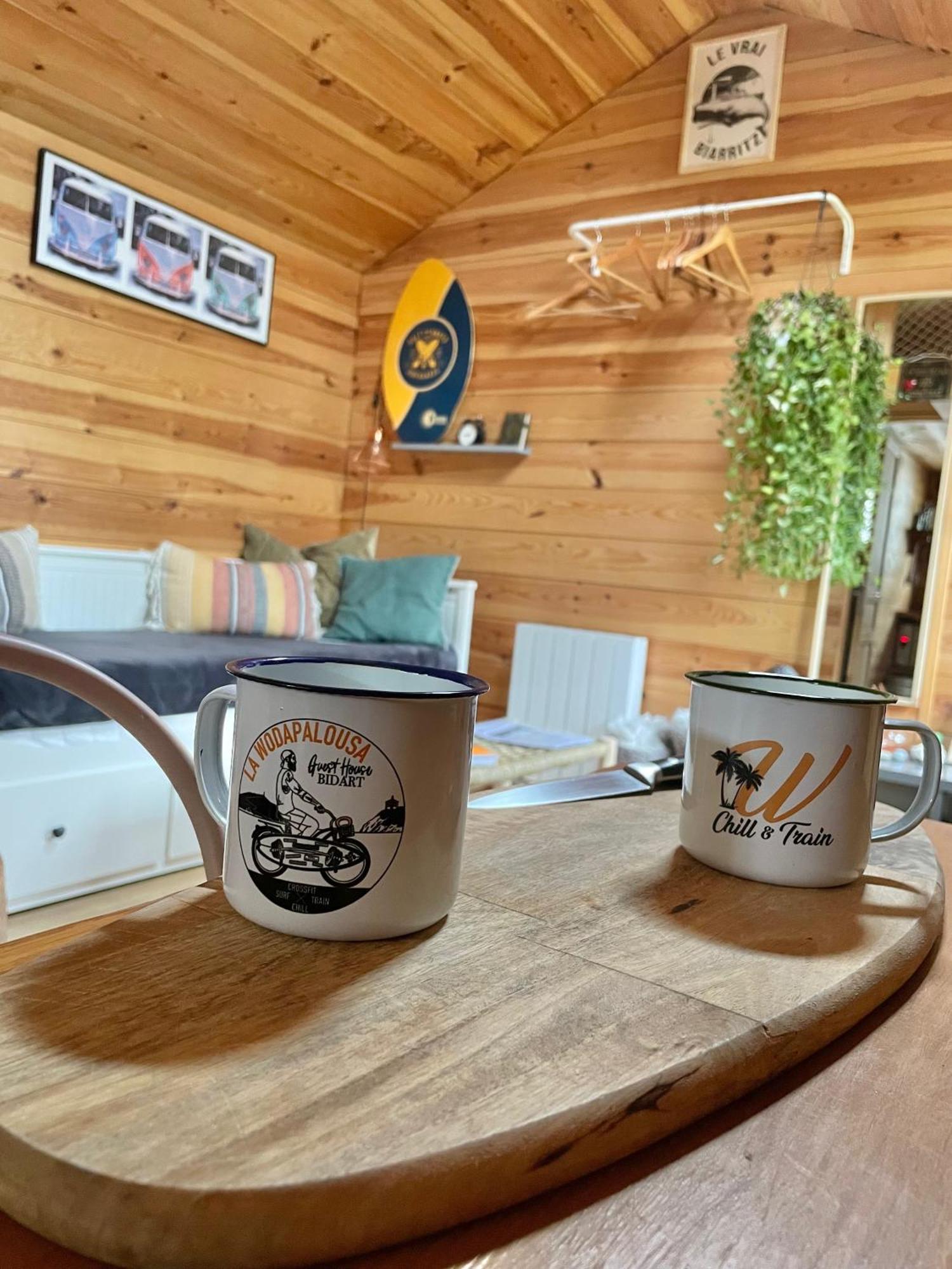 La Wodapalousa, Surf & Crossfit Guesthouse, 800M From Beach Bidart Rum bild